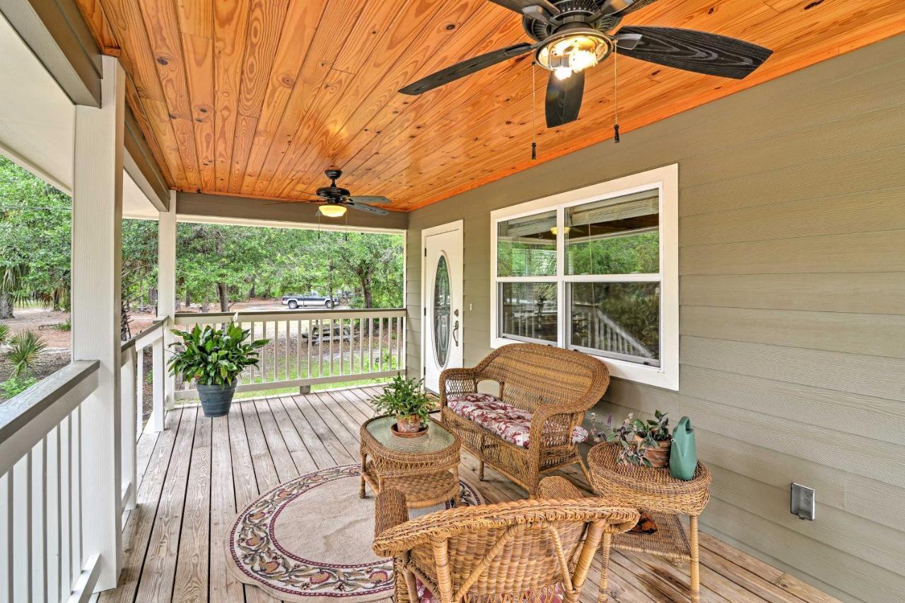 Crystal River Cottage On 1 Acre With Deck And Porch! Yankeetown Esterno foto