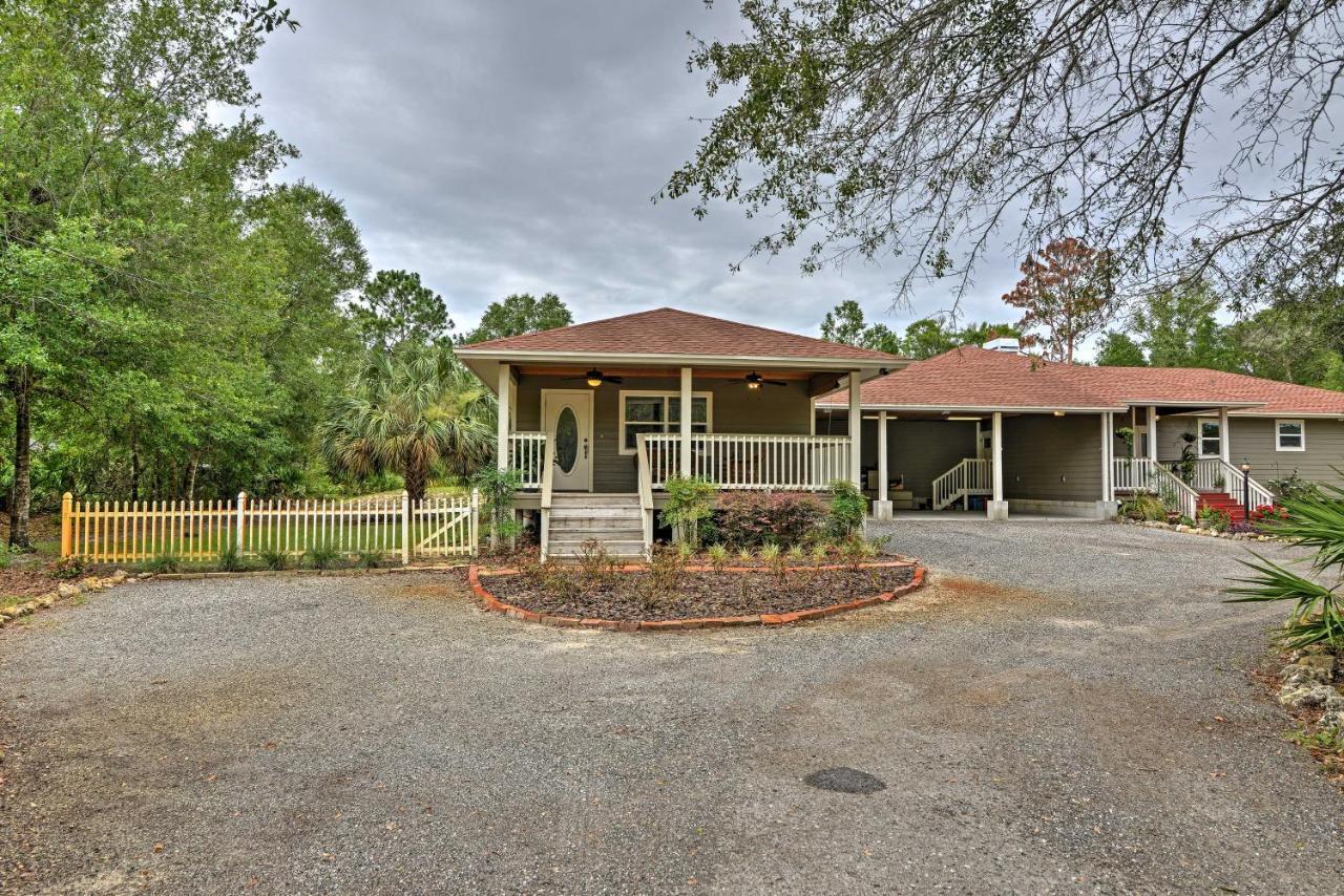 Crystal River Cottage On 1 Acre With Deck And Porch! Yankeetown Esterno foto