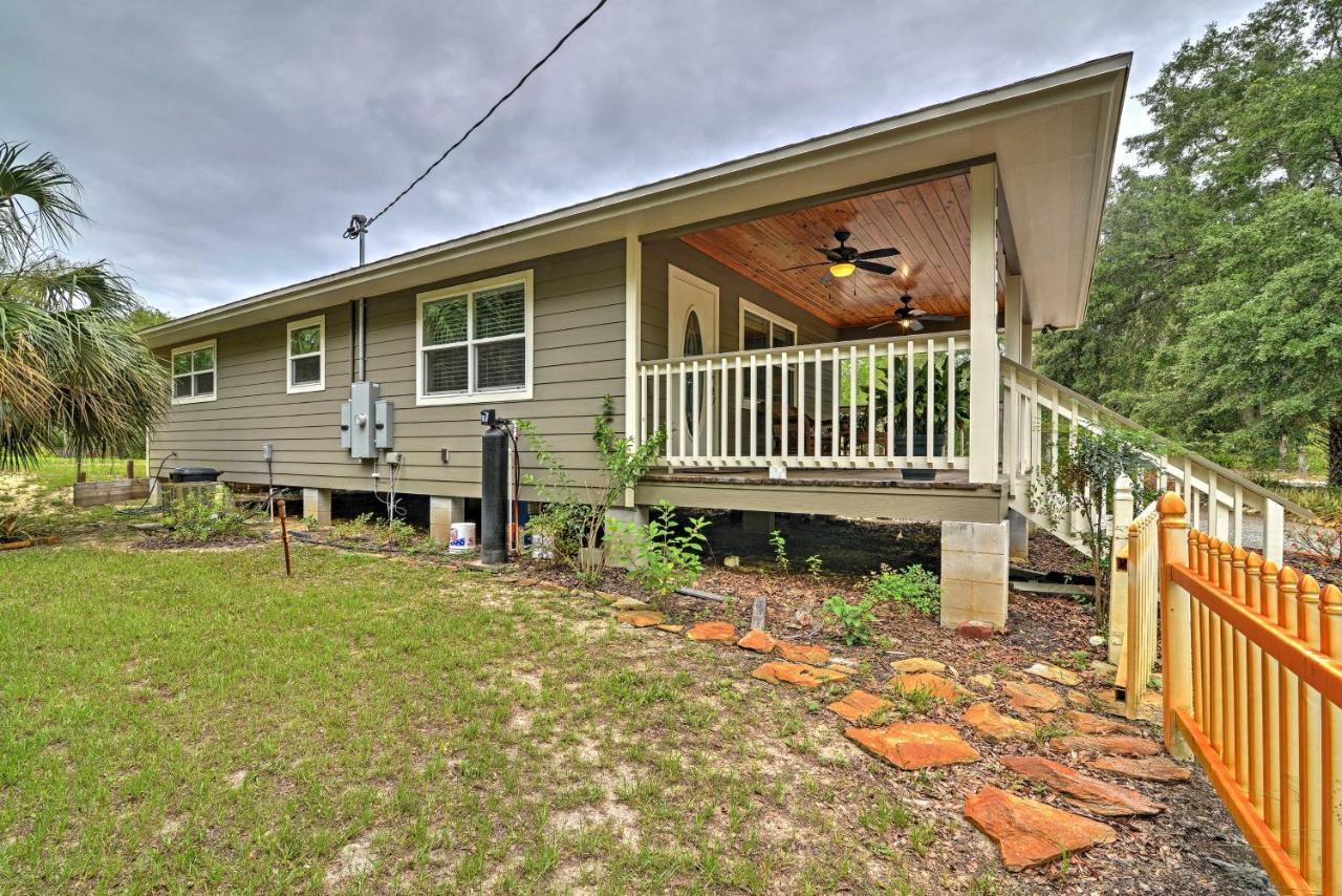 Crystal River Cottage On 1 Acre With Deck And Porch! Yankeetown Esterno foto