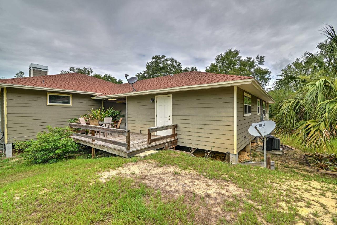 Crystal River Cottage On 1 Acre With Deck And Porch! Yankeetown Esterno foto