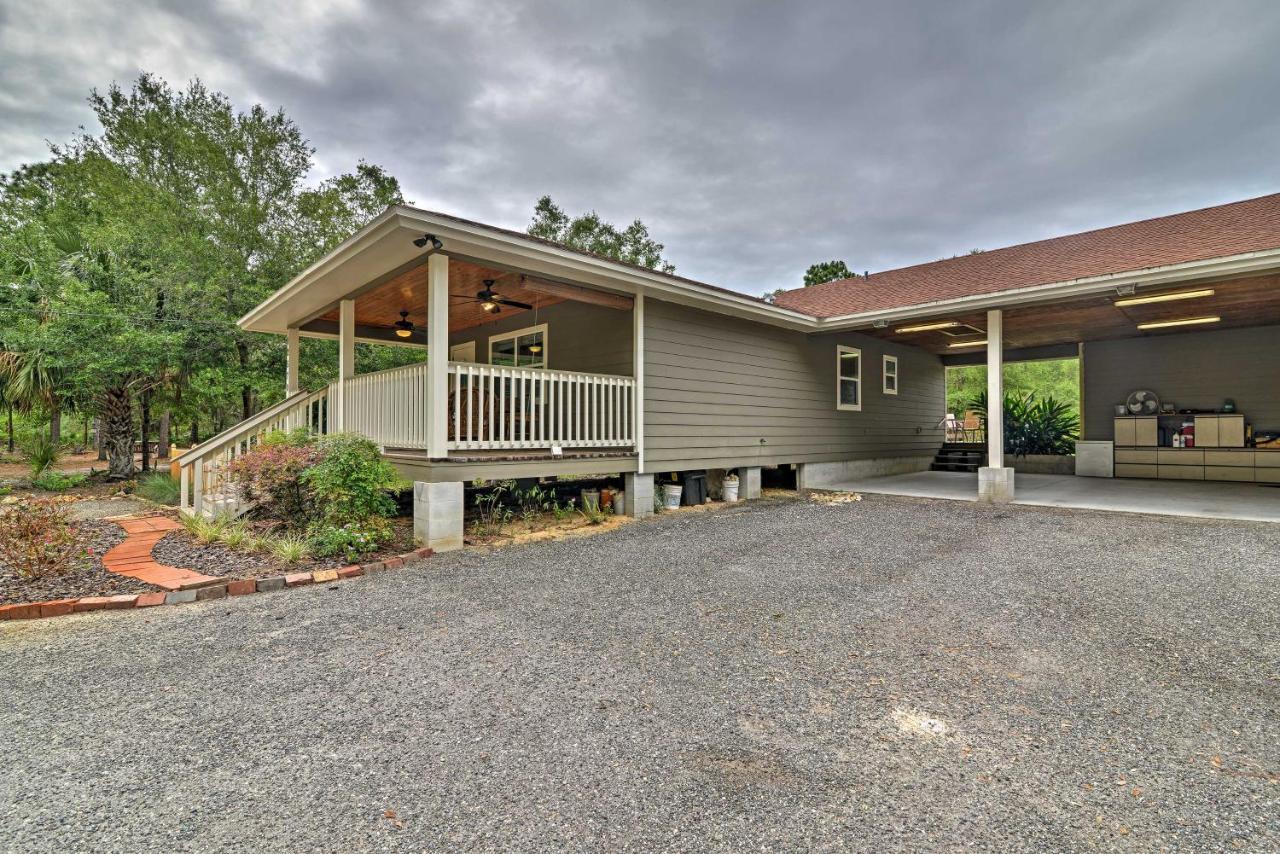 Crystal River Cottage On 1 Acre With Deck And Porch! Yankeetown Esterno foto